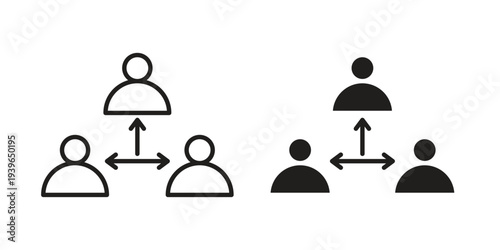 Third party icon. Perfect for app and web interfaces, marketing, etc.