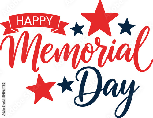 Memorial day greetings and patriotic tributes on american holiday