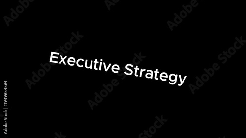 A confident businesswoman presenting an executive strategy in a modern conference room during a video meeting.