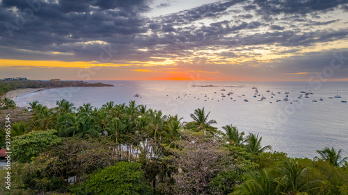 Aerial view of Tamarindo Costa Rica