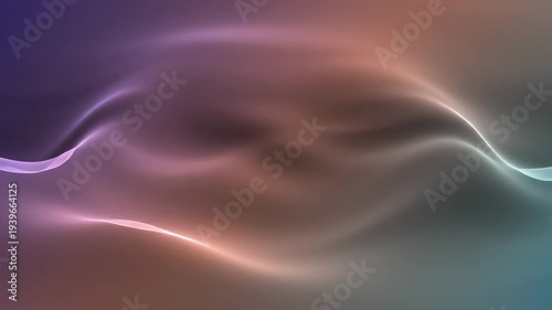 Abstract digital art featuring glowing blue and orange particle streams flowing gracefully upwards, symbolizing data, energy, and ethereal motion in a dark space