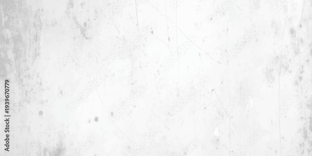 Fototapeta premium white distressed concrete wall texture background with subtle grey grunge scratches and weathered grit
