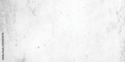 white distressed concrete wall texture background with subtle grey grunge scratches and weathered grit