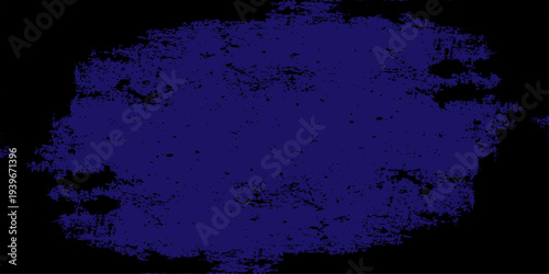 dark navy blue grunge texture background with distressed rough edges and weathered paint splatters on black backdrop