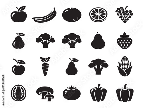 Halloween icons set: pumpkins, bats, ghosts, and more