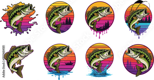 Whimsical fairy illustrations with castle carriage and horses in soft pastel colors fairy tale scene