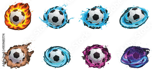 Whimsical fairy illustrations with flowers mushrooms and houses in a fantasy setting with purple hues and soft watercolor texture