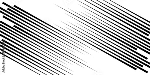 abstract simple black speed lines design can be used background.