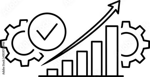 Business growth and efficiency optimization concept