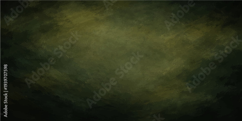Vintage grunge paper texture blending dark night sky clouds with abstract smoke and blue moonlight mist for an old atmospheric film background