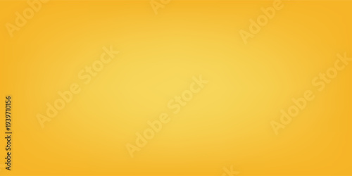 abstract yellow background with Gradient in empty room studio. orange background