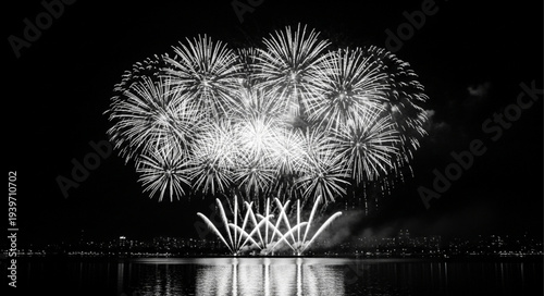 fireworks in the sky