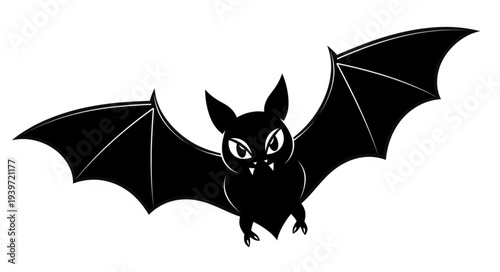 bat with wings