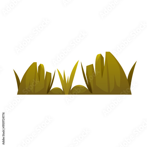 vector illustration of a green grass