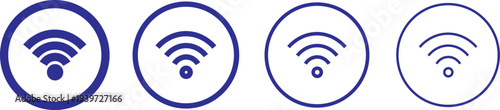 Internet Connection Icon set. network connection problem warning. Globe icon with no signal.