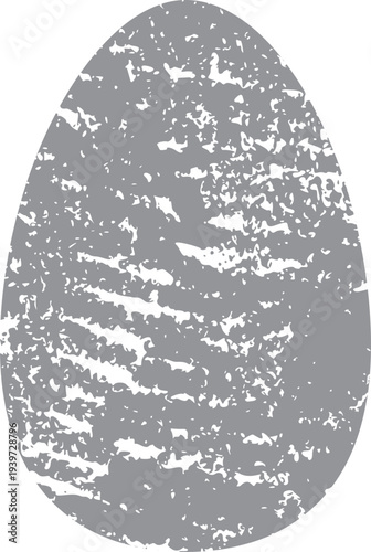 Easter Egg Abstract Textured Grunge