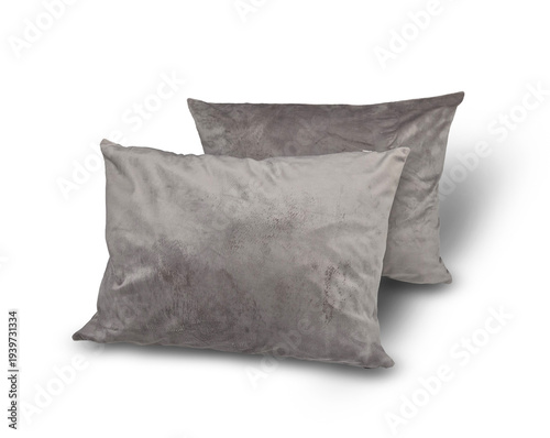 set of decorative pillows on a white background