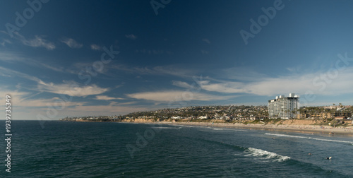 Pacific Beach Coastline and Cliffs in San Diego