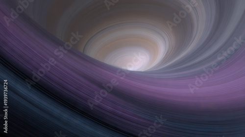 Abstract Swirling Light Patterns on Dark Background