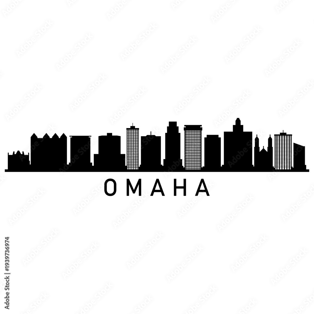 Obraz premium Skyline Omaha