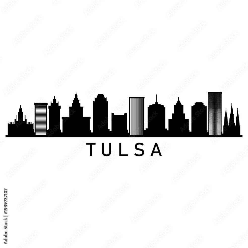 Fototapeta premium Tulsa Skyline