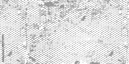 Rich, heavy fabric texture. Vector texture of weaving cloth. Grunge background. Abstract halftone vector illustration. Overlay for interesting effect and depth. Black isolated on white background.