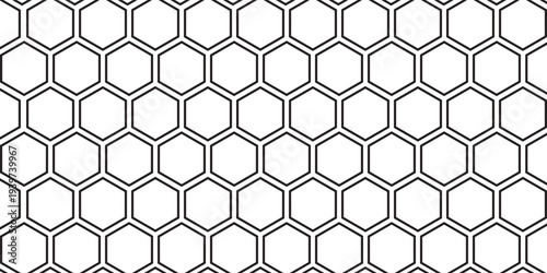abstract black outline polygon pattern art suitable for background.