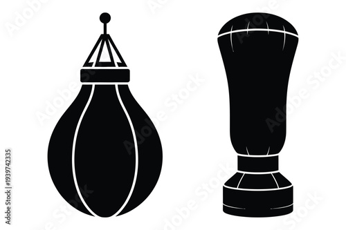 Punching Bag and Free Standing Bag Icons