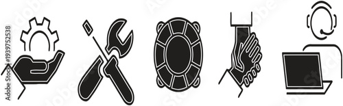 A chaotic arrangement of arrows pointing in various directions