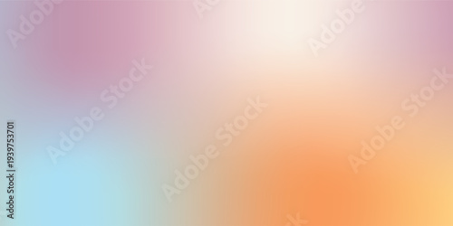 Vector abstract smooth pastel gradient color effect background for website and poster graphic