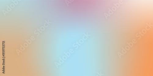 Vector abstract smooth pastel gradient color effect background for website and poster graphic