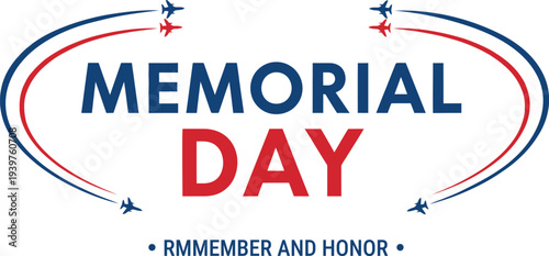 Memorial day tribute honoring fallen heroes and veterans