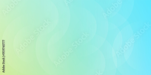 Abstract Soft Blue and yellow Gradient Background with Transparent Overlapping. vector illustration
