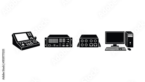 Audio Equipment and Computer Setup