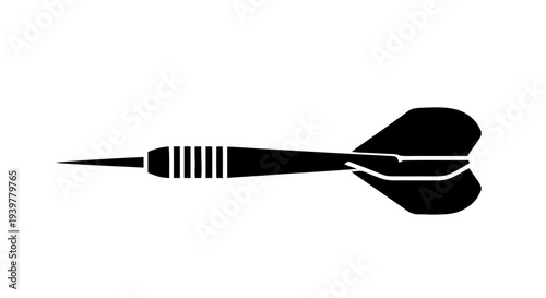 Vector illustration of dart icon on a transparent background