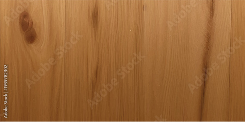 Natural brown oak grain pattern on a textured wooden plank surface creates a professional vector hardwood timber background for an organic wall or desk backdrop design
