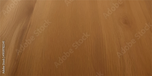 A natural brown oak wood texture background featuring a seamless timber grain pattern on a polished hardwood plank surface for organic material design backdrops