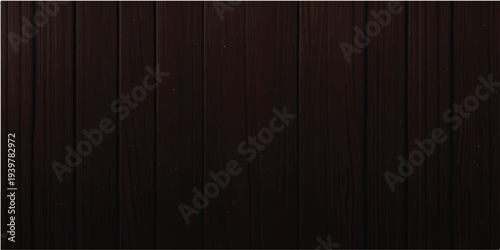 Dark red old wooden texture closeup shot. Wooden boards of natural painted dark red wooden color with knots and grains in vertical