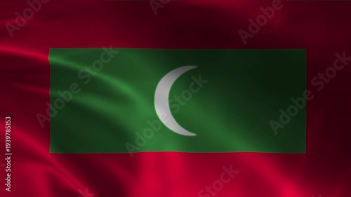 This high-quality waving flag animation represents the national pride and identity of a country. The realistic fabric simulation shows the flag gently moving in the wind, creating a natural.