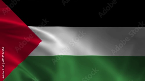 This high-quality waving flag animation represents the national pride and identity of a country. The realistic fabric simulation shows the flag gently moving in the wind, creating a natural.