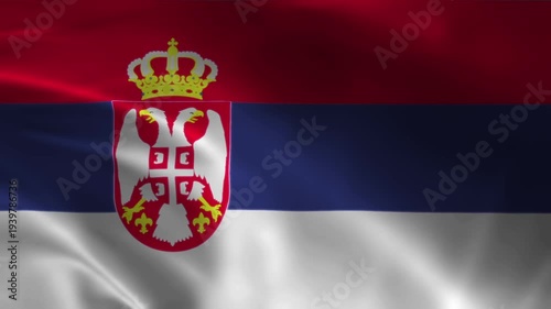 This high-quality waving flag animation represents the national pride and identity of a country. The realistic fabric simulation shows the flag gently moving in the wind, creating a natural.
