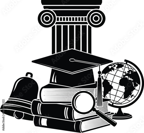 Education and learning iconography