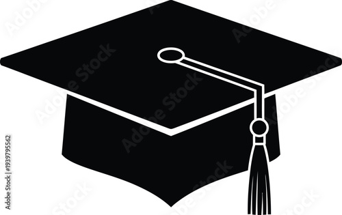 Graduation cap icon for academic achievements