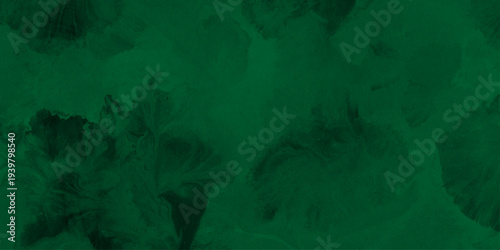 abstract cloud and vapor texture background. Black and Green smoke aquarelle smudge illustration smooth grungy smokey light green colors ink glow. green color powder explosion	