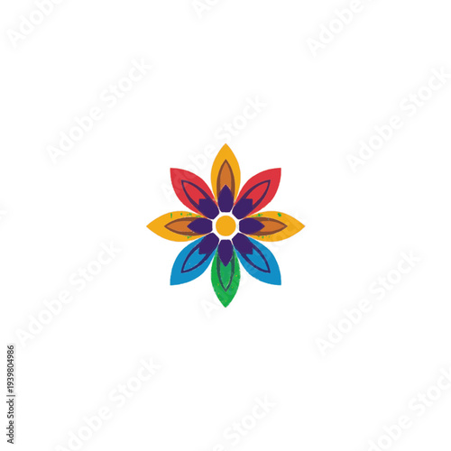 frangipani flower isolated on white background