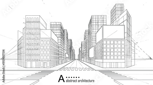 Professional architectural floor plan of a two-story residence with garage, living areas, and master suite