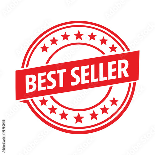 Best Seller Stamp design, Best Seller Badge Premium Vector, The sell offer stamp for promotion or advertising, best seller stamp template retro icon, BEST SELLER rubber stamp, best seller Sticker.