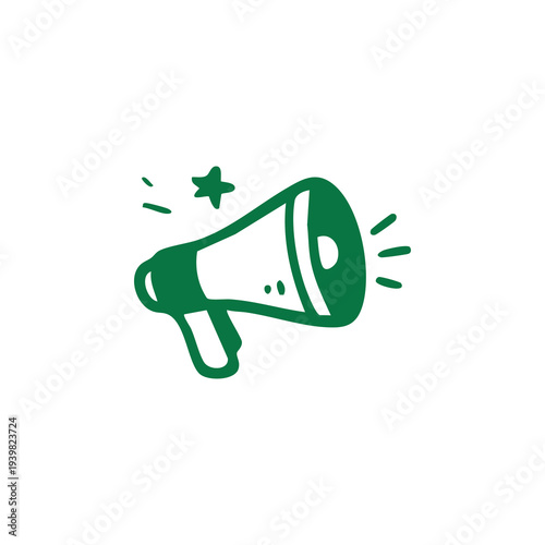 Megaphone Announcement Icon