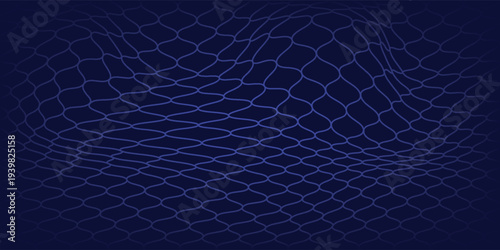 Abstract net background blue for sports, Mesh texture for fishing nets. Seamless pattern for sportswear or soccer goal, volleyball net, basketball hoop, hockey, athletics.vector Eps10
