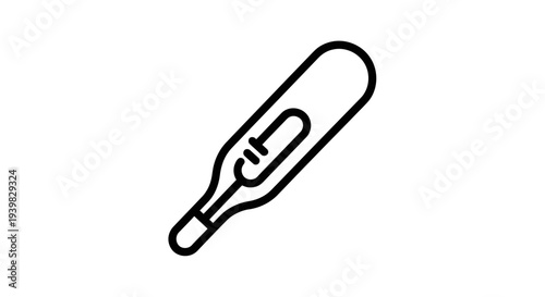 Thermometer device with temperature gauge.